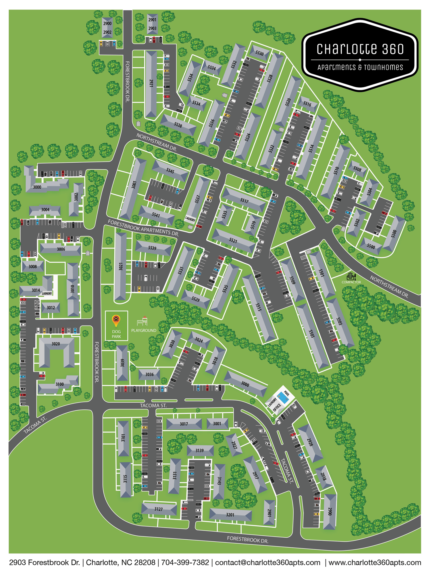 Charlotte 360 Townhomes & Apartments Live Beautiful